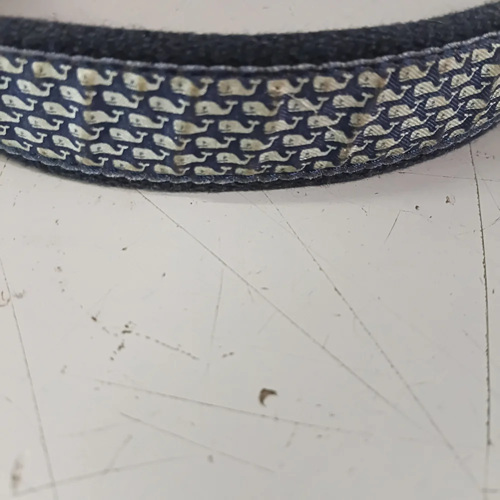 Vineyard Vines Leather Belt with Gold Buckle